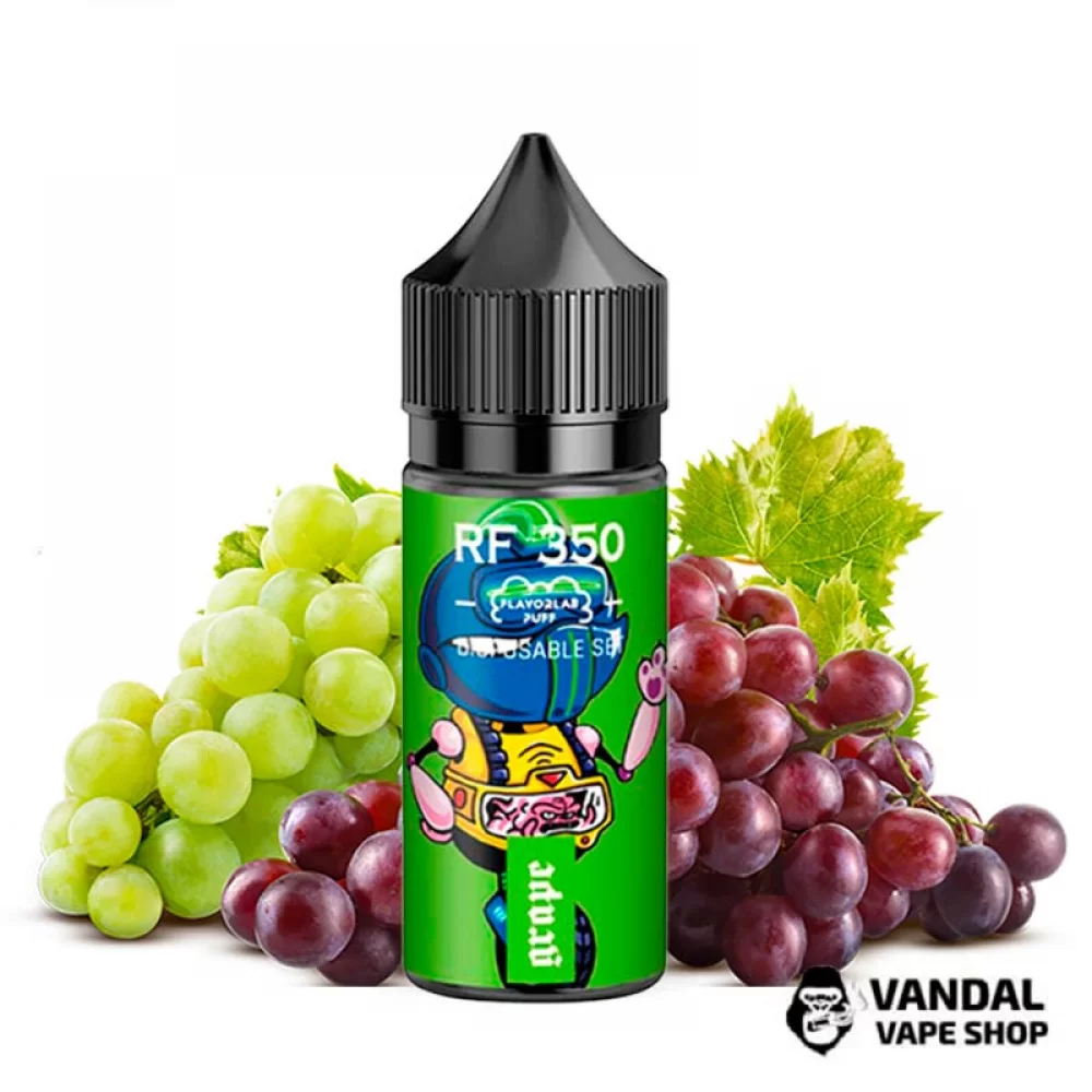 Рідина Flavorlab FL 350 30 мл, 50 мг на сольовому нікотині зі смаком винограду Рідина Flavorlab FL 350 30 мл, 50 мг на сольовому нікотині зі смаком винограду