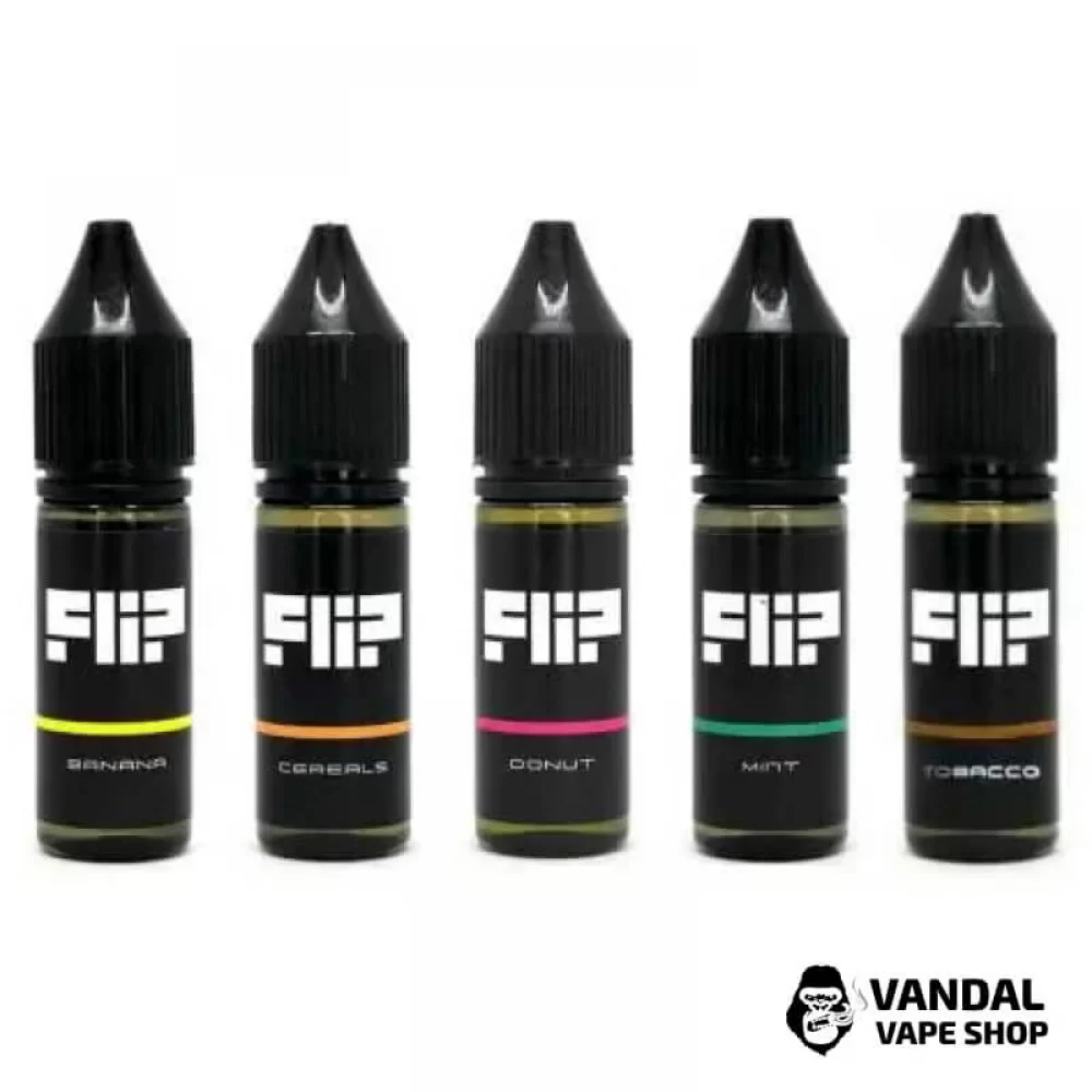 Рідина FLIP Salt - 15 мл НА СОЛьовому нікотині Рідина FLIP Salt - 15 мл НА СОЛьовому нікотині