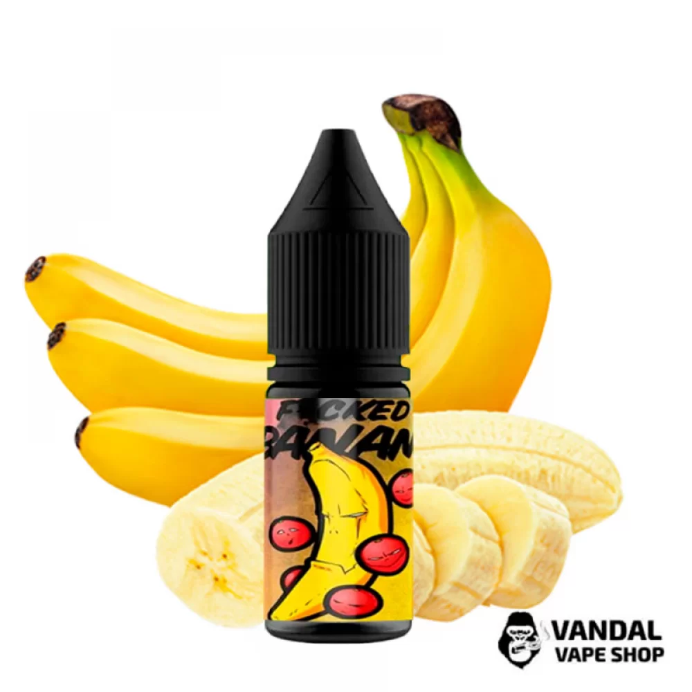 ЖИДКОСТЬ Fucked Lab Salt 10 мл НА СОЛЕВОМ НИКОТИНЕ 25 мг со вкусом банана