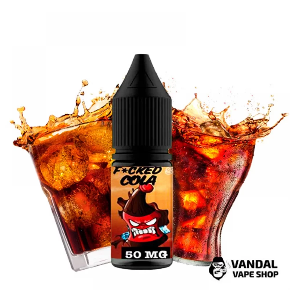Рідина Fucked Lab Salt 10 мл на сольовому нікотині 50 мг зі смаком коли