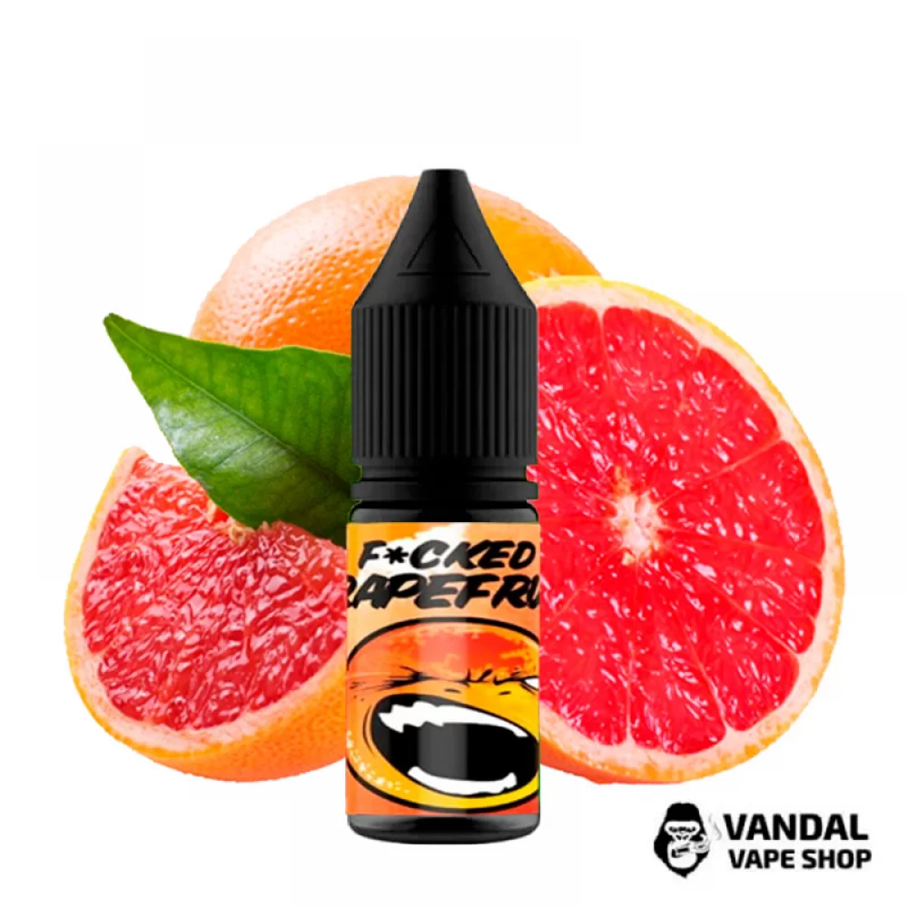 ЖИДКОСТЬ Fucked Lab Salt 10 мл НА СОЛЕВОМ НИКОТИНЕ 25 мг со вкусом грейпфрута ЖИДКОСТЬ Fucked Lab Salt 10 мл НА СОЛЕВОМ НИКОТИНЕ 25 мг со вкусом грейпфрута