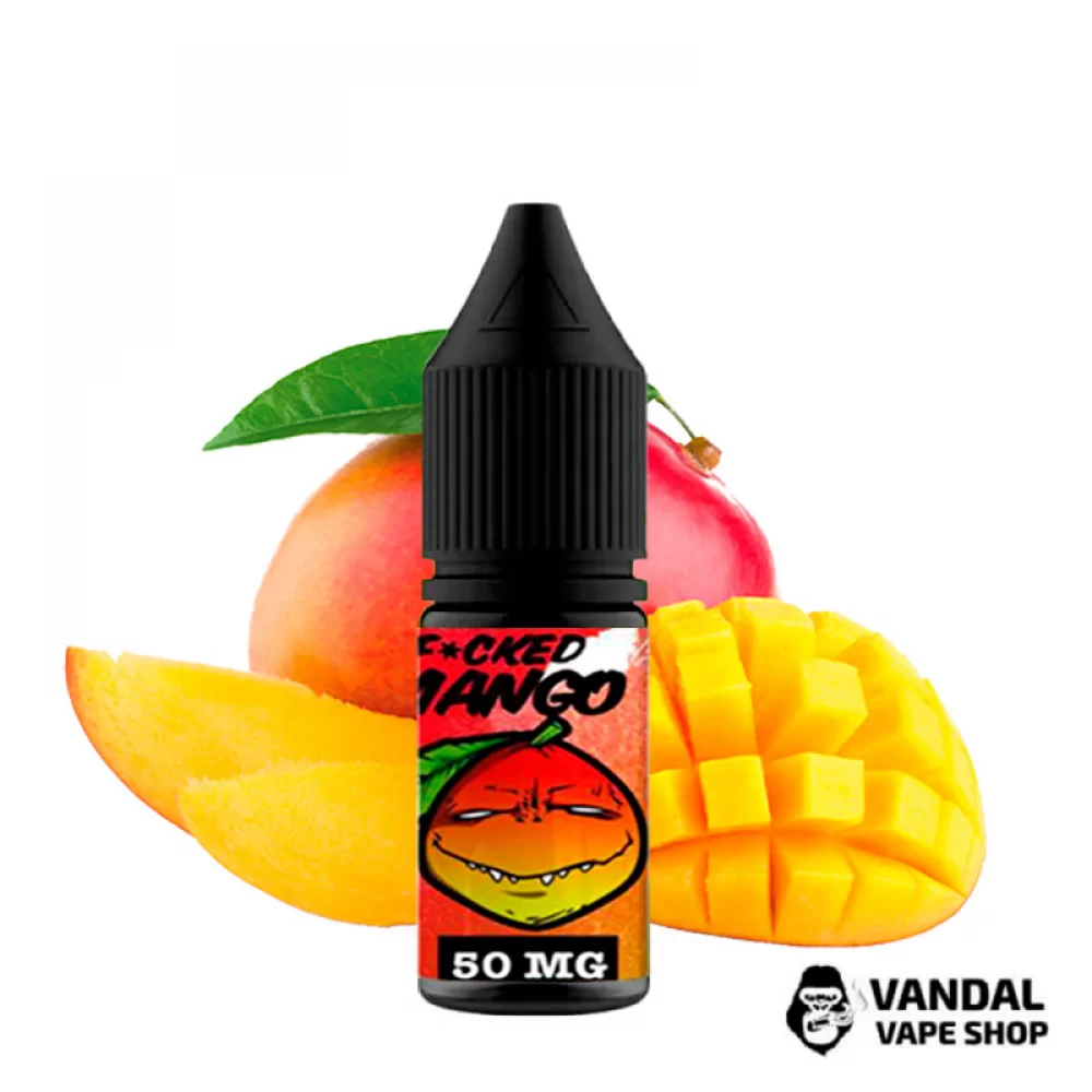 ЖИДКОСТЬ Fucked Lab Salt 10 мл НА СОЛЕВОМ НИКОТИНЕ 50 мг со вкусом манго ЖИДКОСТЬ Fucked Lab Salt 10 мл НА СОЛЕВОМ НИКОТИНЕ 50 мг со вкусом манго