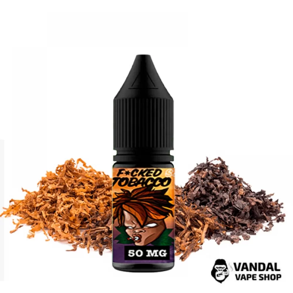 Рідина Fucked Lab Salt 10 мл на сольовому нікотині 50 мг зі смаком тютюну