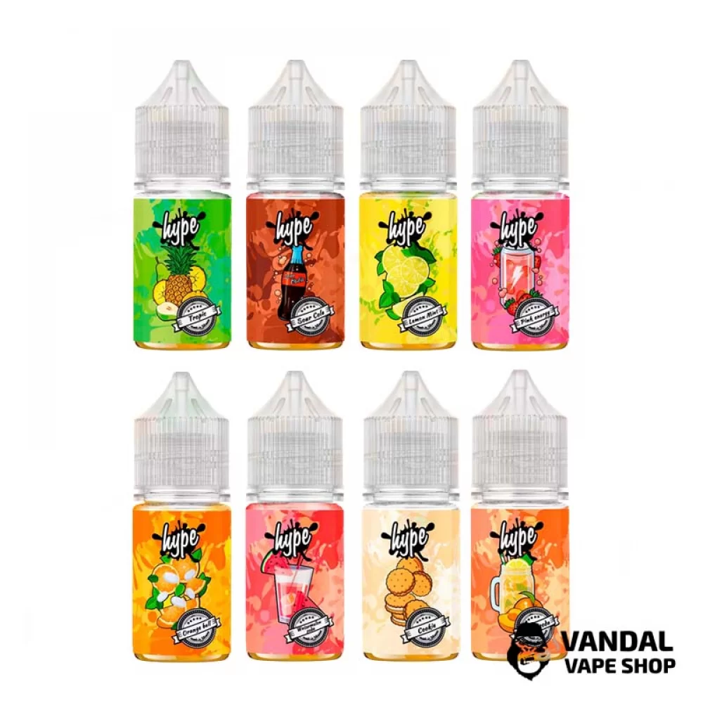 Рідина Hype 30 мл на сольовому нікотині Рідина Hype 30 мл на сольовому нікотині