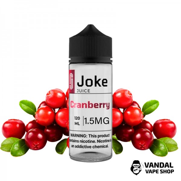 Жидкость Joke 120 мл на органическом никотине 1.5 мг со вкусом клюквы