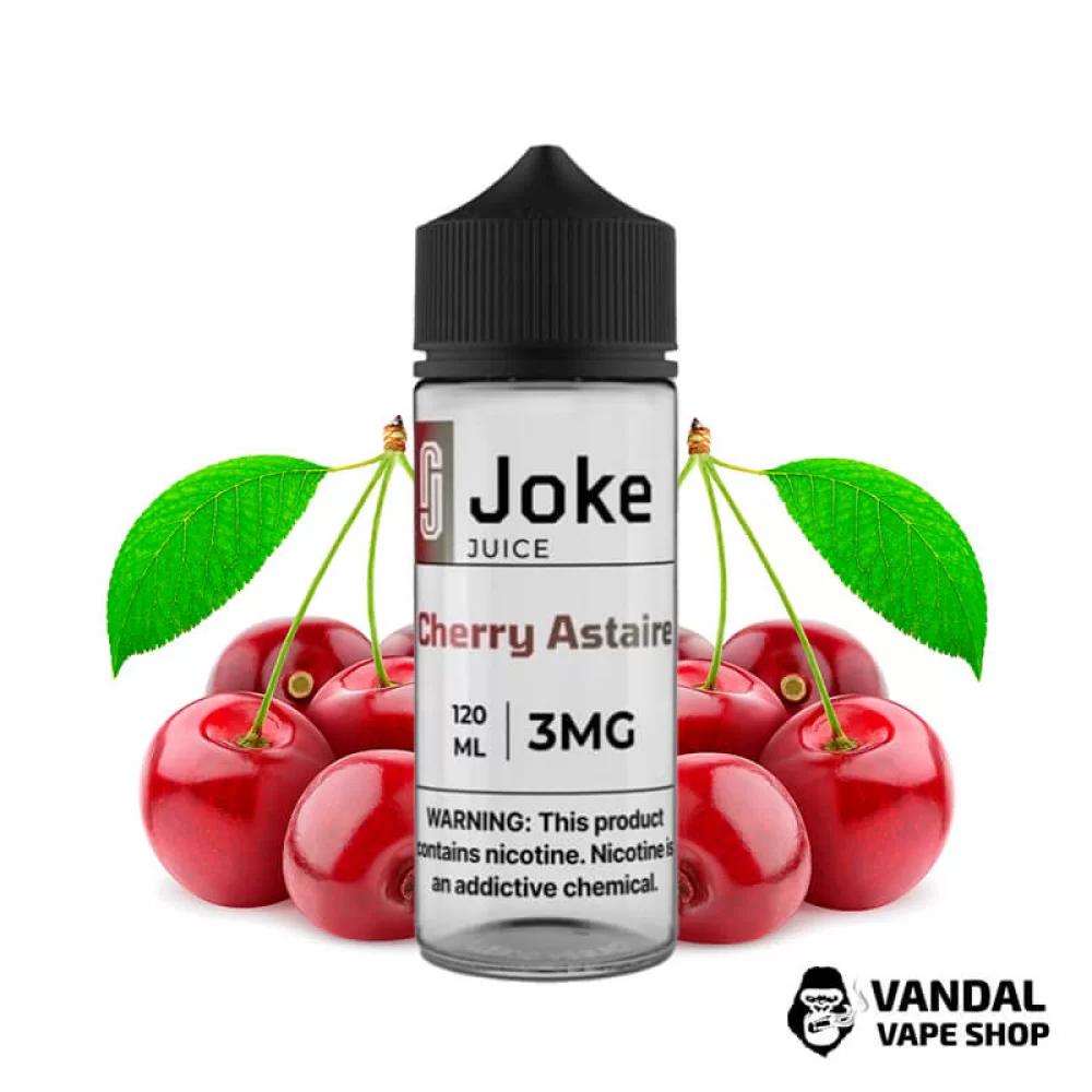 Жидкость Joke 120 мл на органическом никотине 1.5 мг со вкусом вишни Жидкость Joke 120 мл на органическом никотине 1.5 мг со вкусом вишни