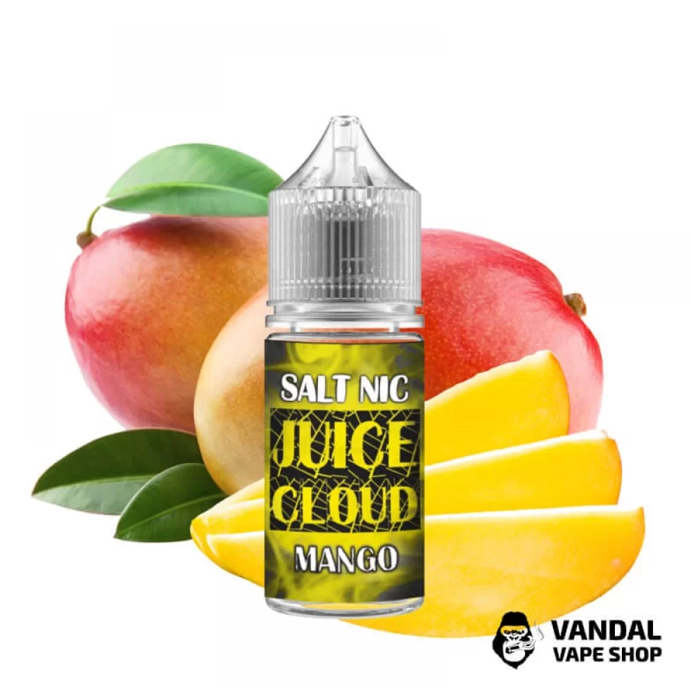 ЖИДКОСТЬ Juice Cloud - Mango 30 мл 50 мг НА СОЛЕВОМ НИКОТИНЕ СО ВКУСОМ манго