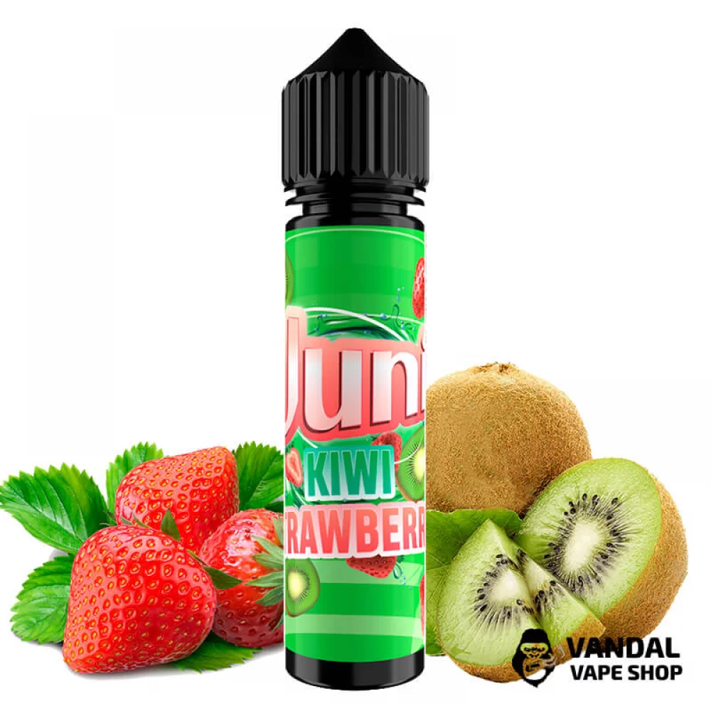 Жидкость Juni 60 мл на органическом никотине 6 мг со вкусом киви и клубники