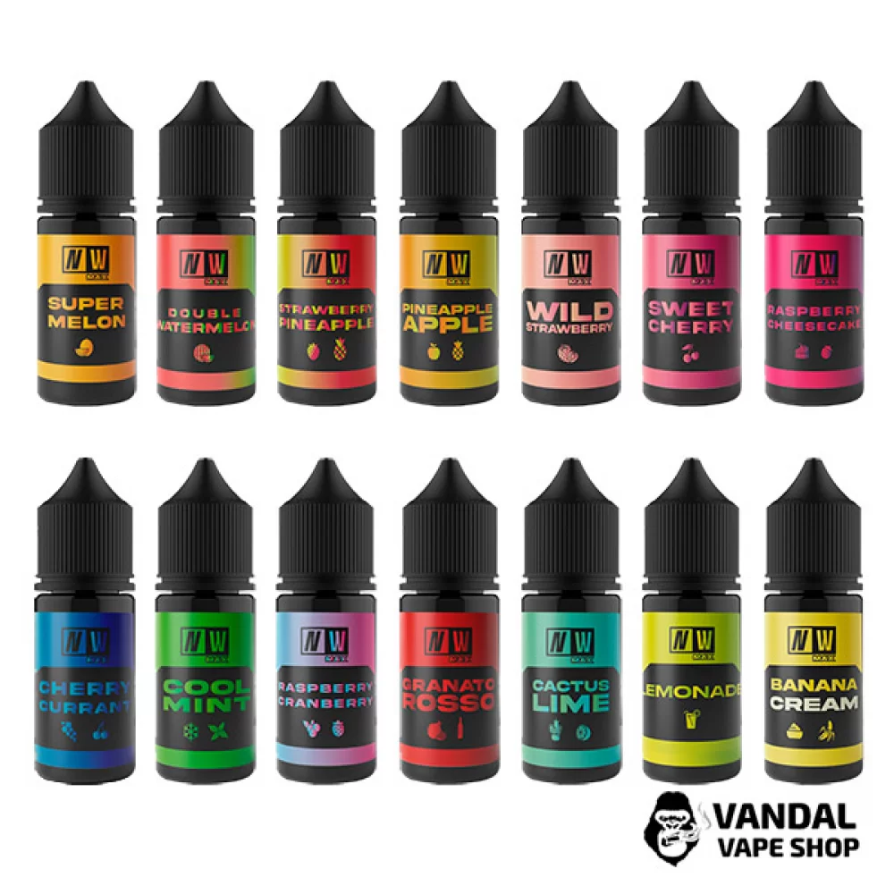 Рідина NW MAX Salt 30 мл на сольовому нікотині