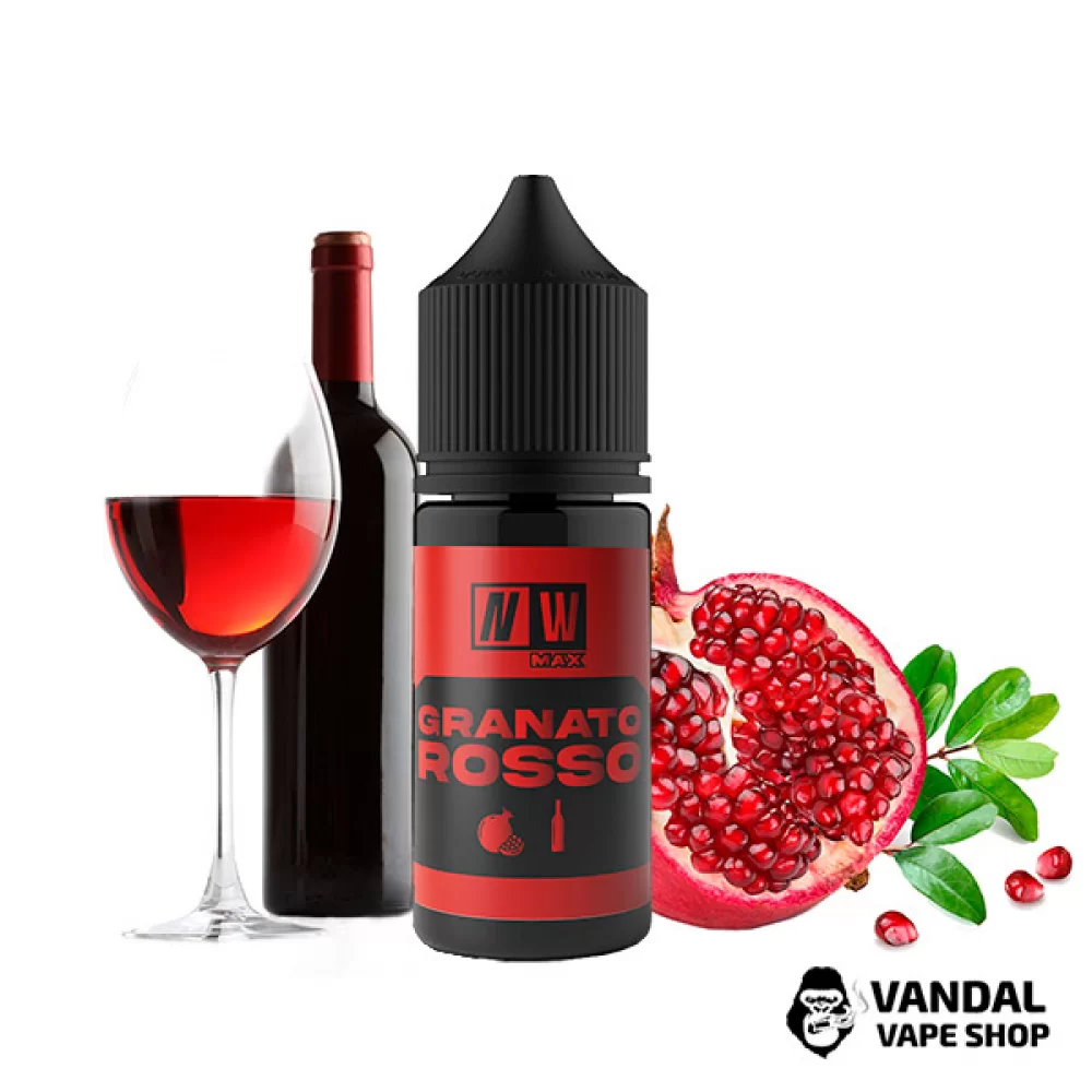Жидкость NW MAX Salt 30 мл на солевом никотине 50 мг со вкусом гранатового вина Жидкость NW MAX Salt 30 мл на солевом никотине 50 мг со вкусом гранатового вина
