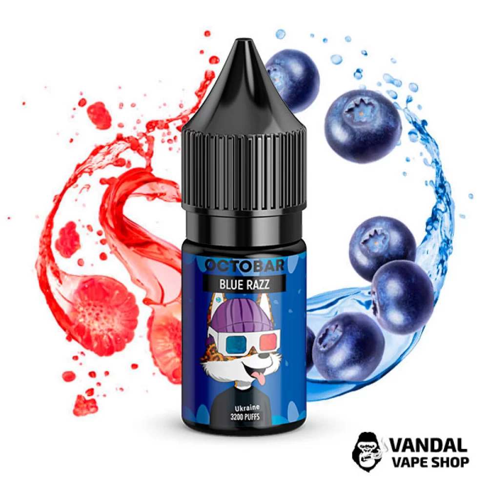ЖИДКОСТЬ Octobar 10 мл НА СОЛЕВОМ НИКОТИНЕ 50 мг со вкусом черники и малины ЖИДКОСТЬ Octobar 10 мл НА СОЛЕВОМ НИКОТИНЕ 50 мг со вкусом черники и малины