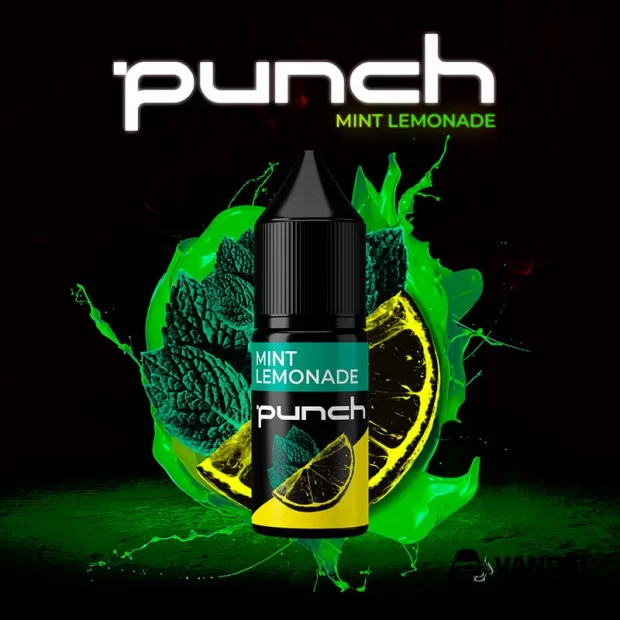 Жидкость Punch 15 мл, 50 мг на солевом никотине со вкусом мятного лимонада