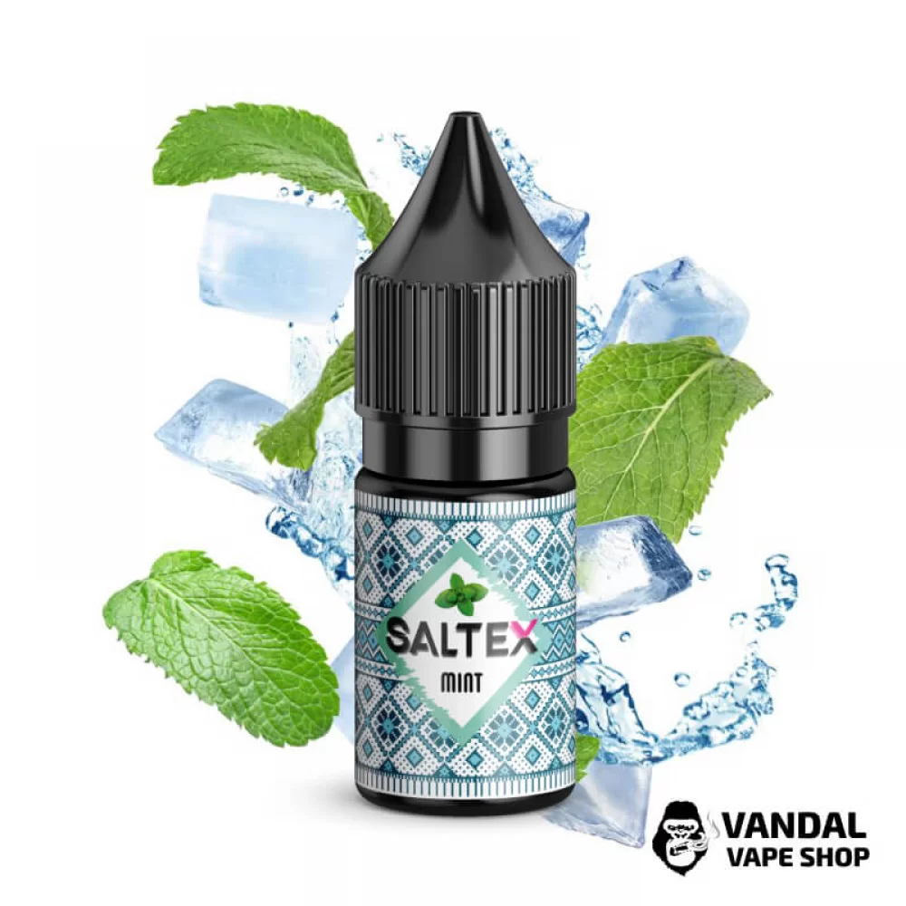 ЖИДКОСТЬ Saltex 10 мл НА СОЛЕВОМ НИКОТИНЕ со вкусом мяты