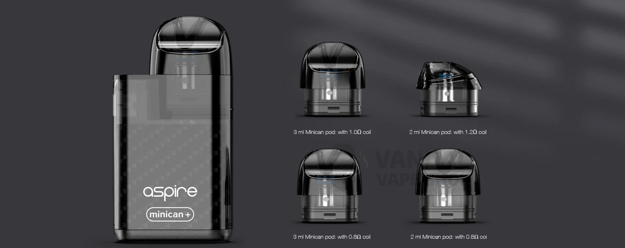 POD система ASPIRE MINICAN Plus Pod Kit - Blue 11429 купити за ціною ...